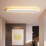 Sehr helle LED Deckenleuchte in modernem ovalen Design - Clowas.de