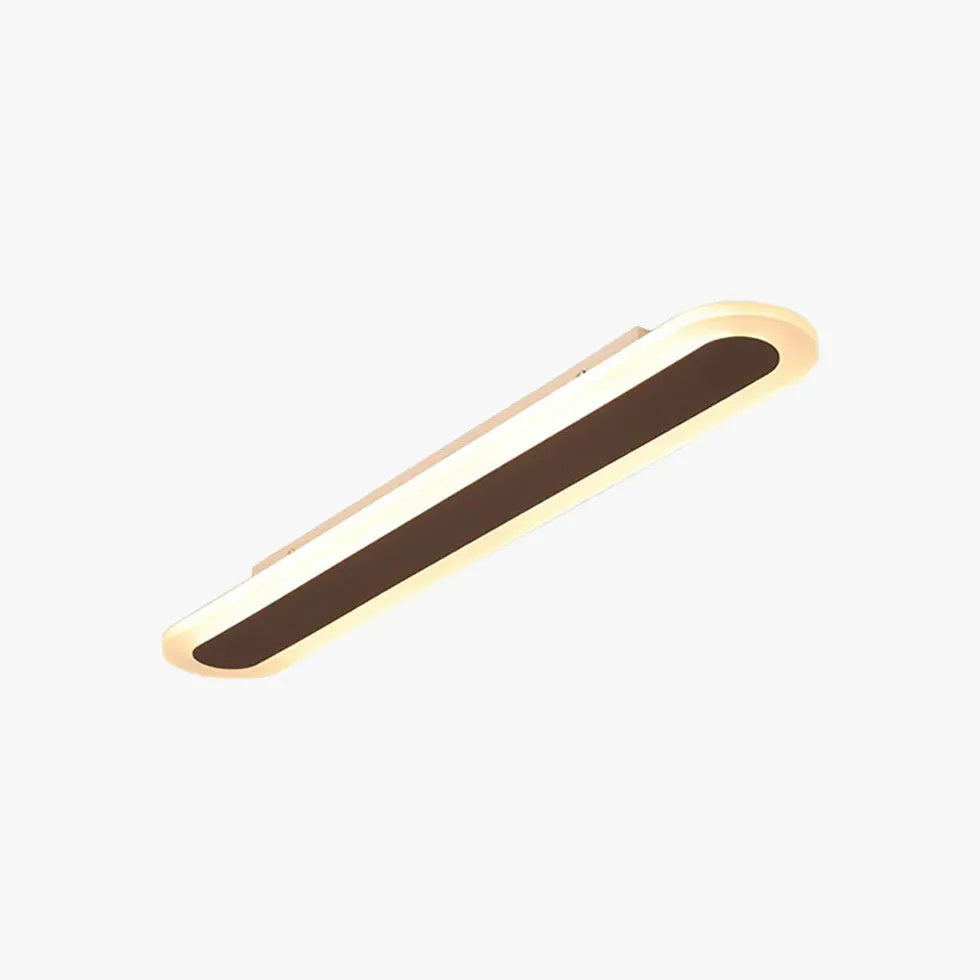 Sehr helle LED Deckenleuchte in modernem ovalen Design - Clowas.de