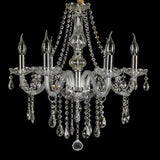 Glass Candle Holders Elegant Vintage Chandelier