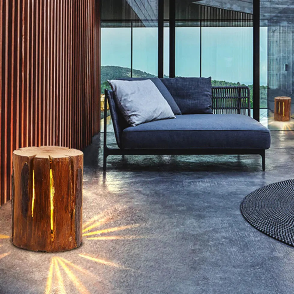 Sockel Dekoleuchte für Holzpfosten Terrasse Outdoor - Clowas.de