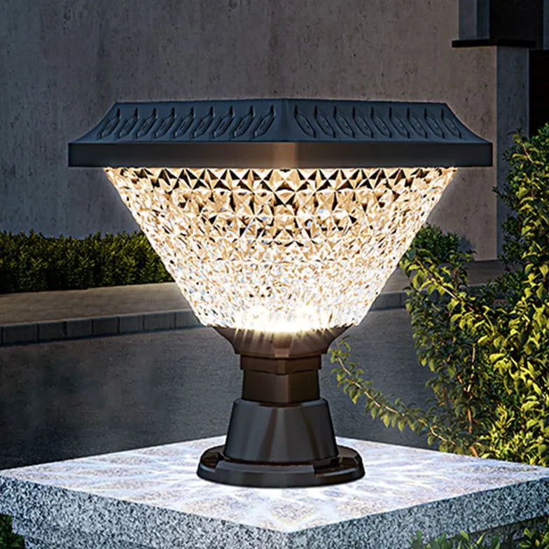 Solar LED Sockelleuchte Outdoor Wasserdicht Modern - Clowas.de