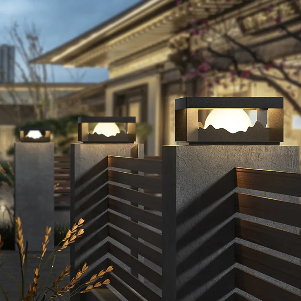 Solar Sockelleuchte Garten mit Outdoor wasserdichtem Design - Clowas.de