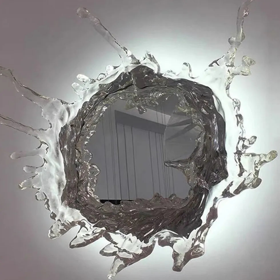 Spiegelleuchte Bad mit Schalter im kreativen Design - Clowas.de