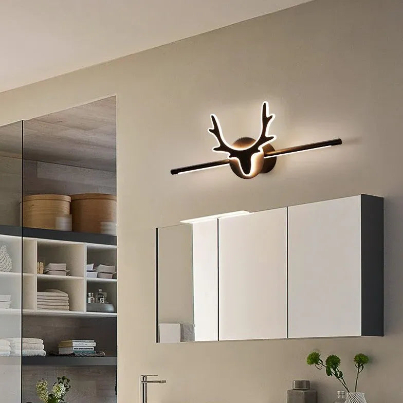 spiegelleuchte bad retro moderne minimalistische eleganz - Clowas.de