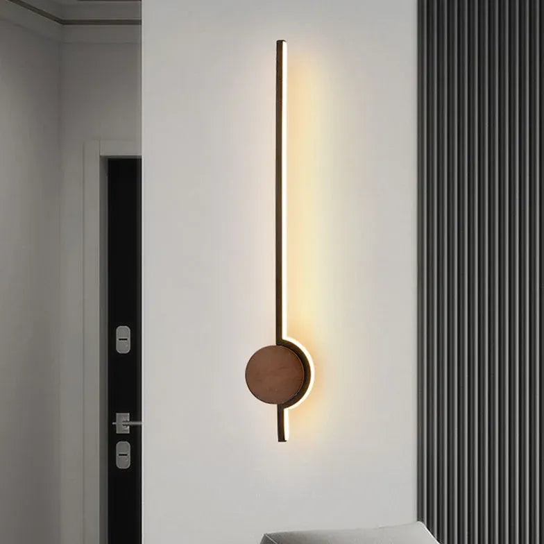 Spiegelleuchte Bad Schwarz für modernes minimalistisches Design - Clowas.de