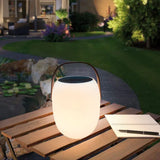 Stehlampe modern design elegante weiße Beleuchtung - Clowas.de