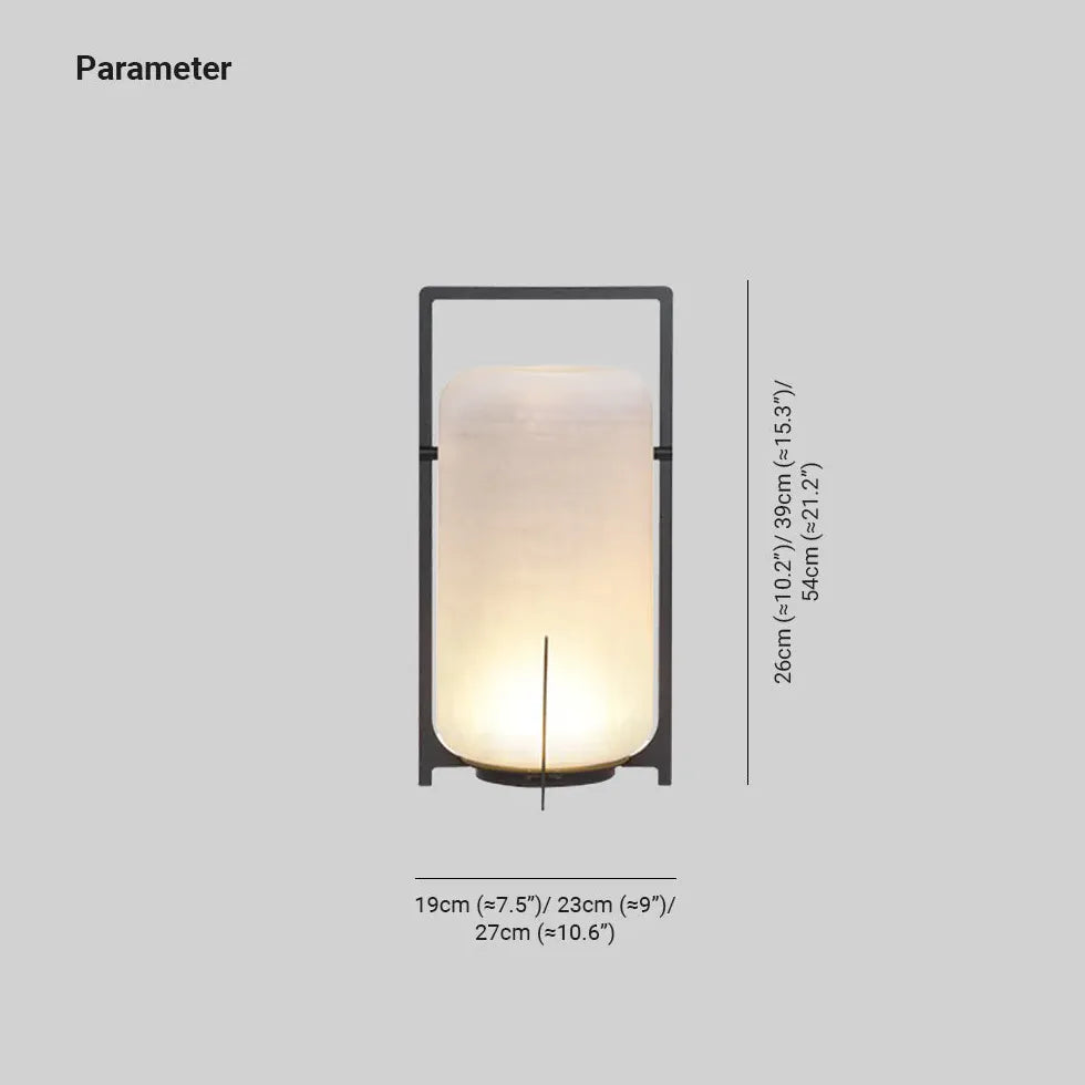 Stehlampe Outdoor Weiss schlichte wiederaufladbare Beleuchtung - Clowas.de