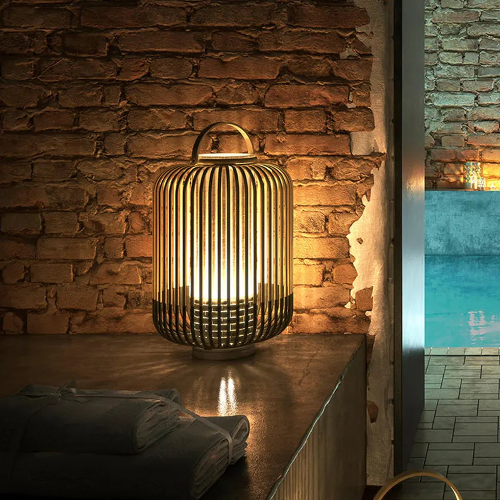 Stehlampe Rattan Bambus schlichte elegante Wohnraumbeleuchtung - Clowas.de