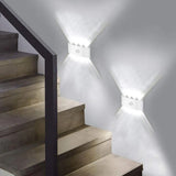 Up Down Leuchte Treppenhaus Modernes Weißes Design - Clowas.de