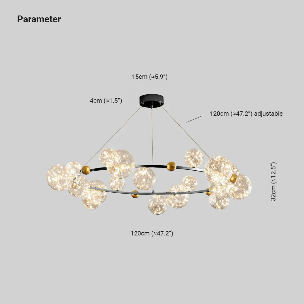 Pendelleuchte Esszimmer Glas modern und nordisch minimalistisch