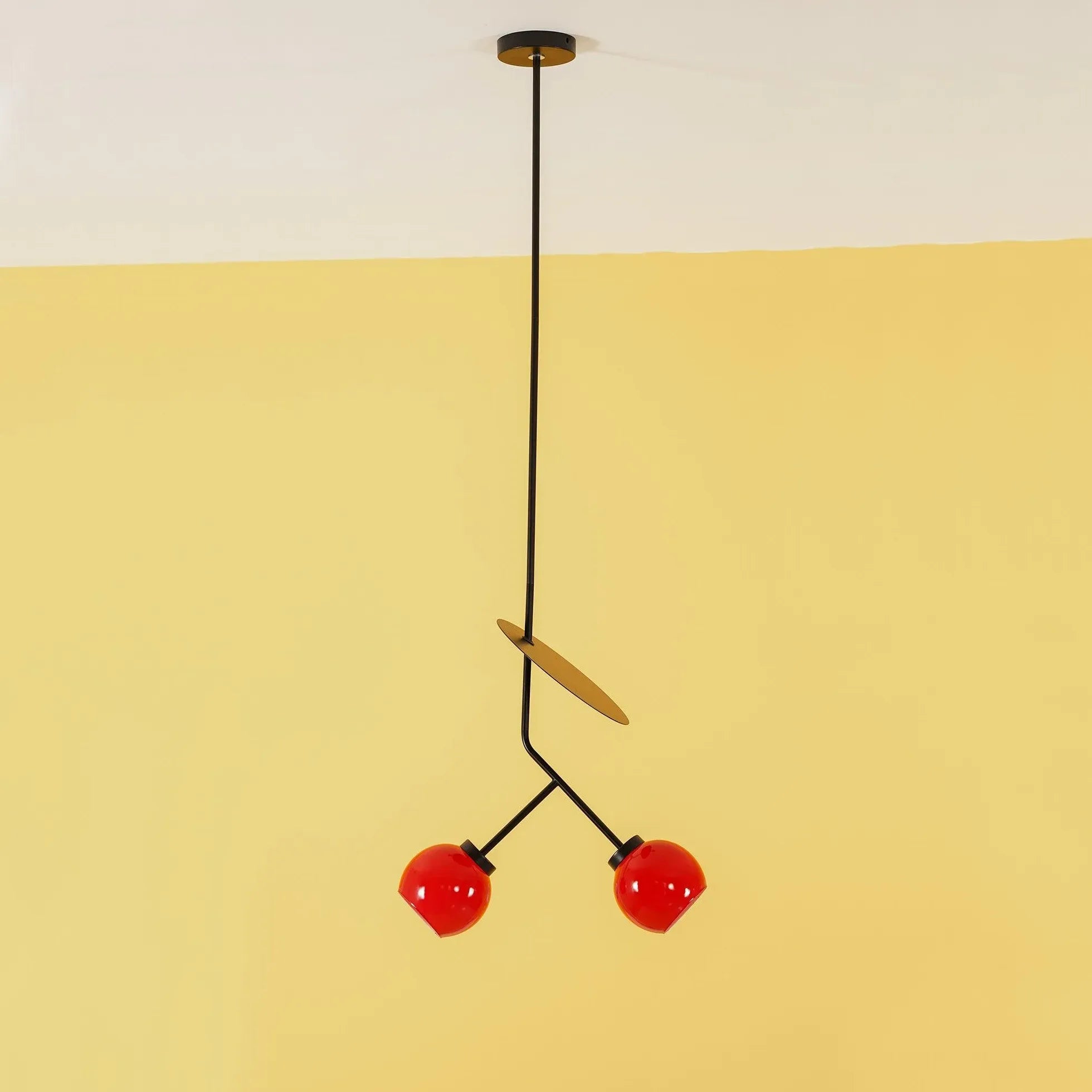 Cherry Design Single-Head Modern Pendant Light