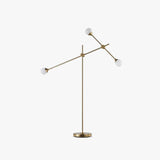 Multi-Arm Gold Modern minimalistische Stehlampe