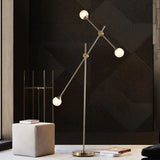 Multi-Arm Gold Modern minimalistische Stehlampe