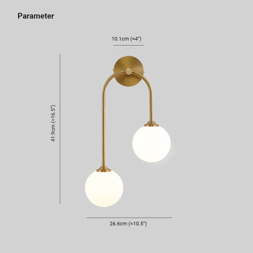 Moderne Messingwandleuchten Innenräume