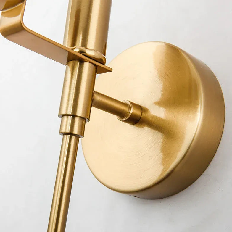 Gold Globe Plug in Wall Lights