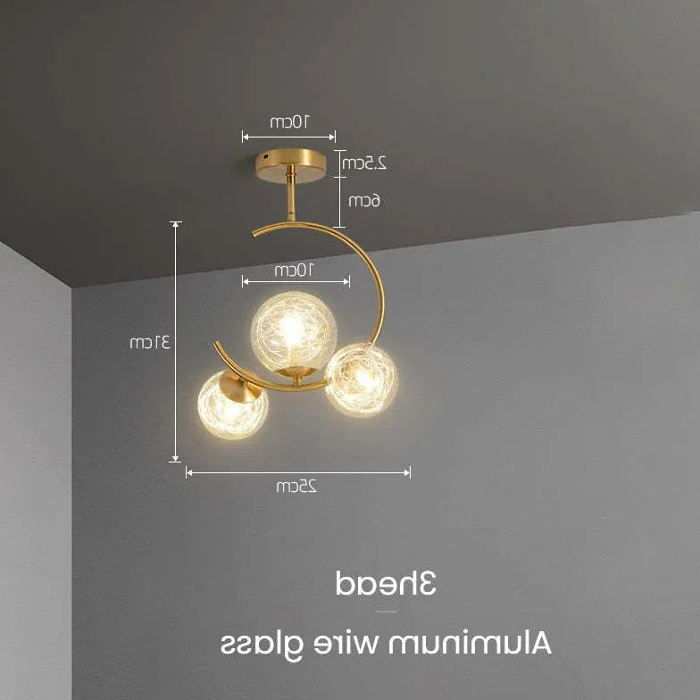 Pendelleuchte LED Wohnzimmer im nordischen modernen Stil