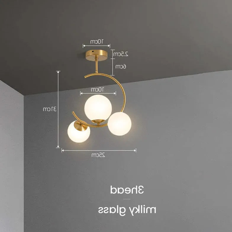 Pendelleuchte LED Wohnzimmer im nordischen modernen Stil