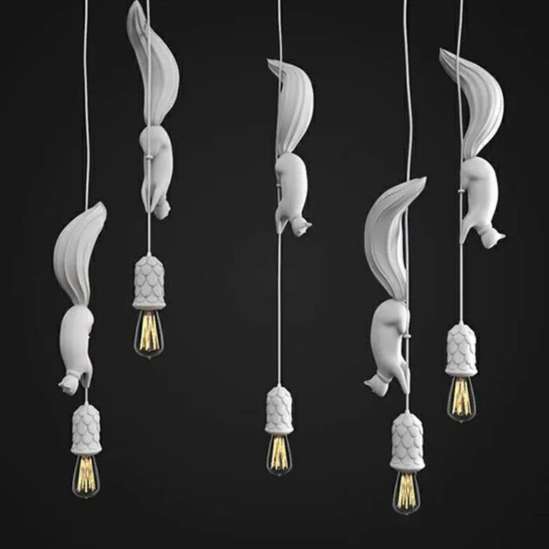 Squirrel Design Creative Vintage Pendant Light