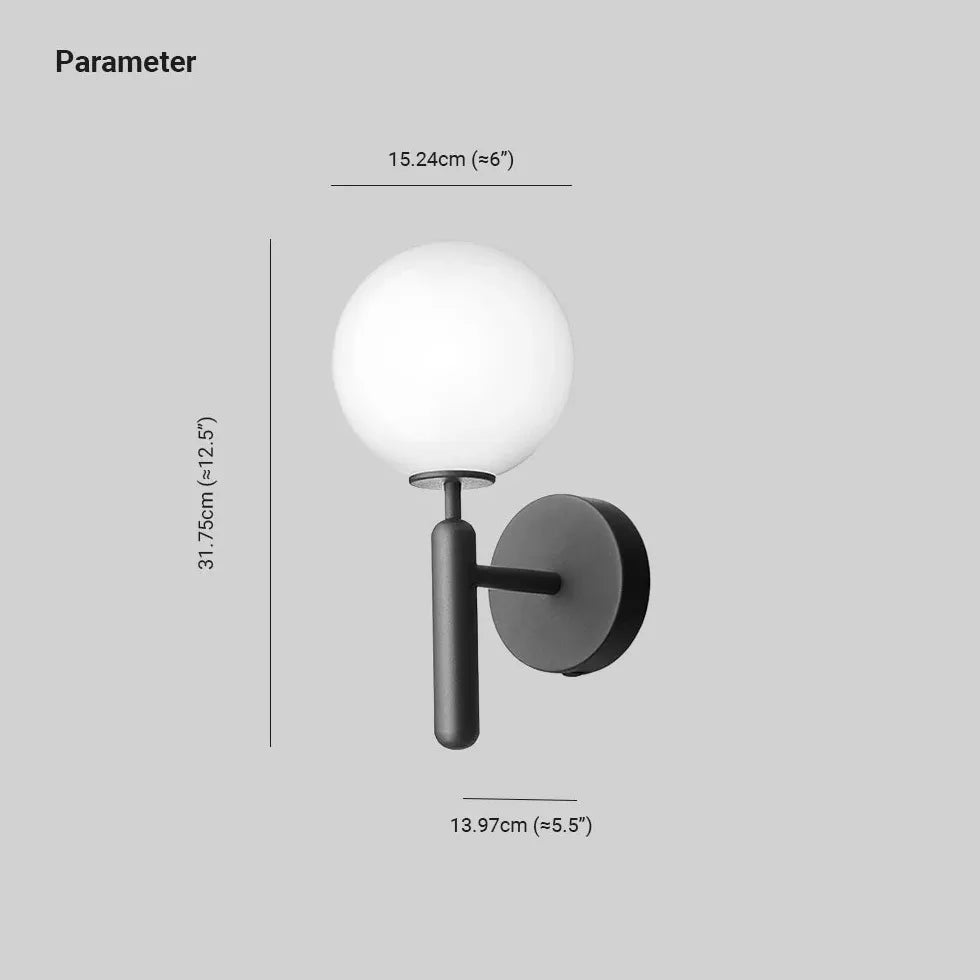 Wandleuchte schwarz metall elegante moderne Gestaltung