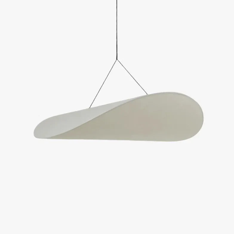 Silk Oval Minimalist Modern Pendant Light