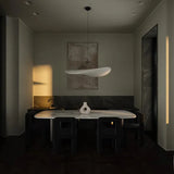 Silk Oval Minimalist Modern Pendant Light