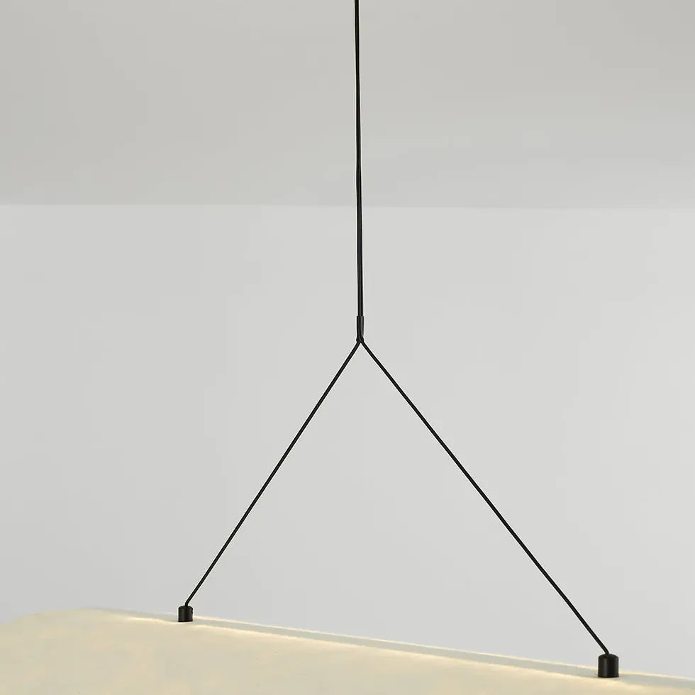 Silk Oval Minimalist Modern Pendant Light