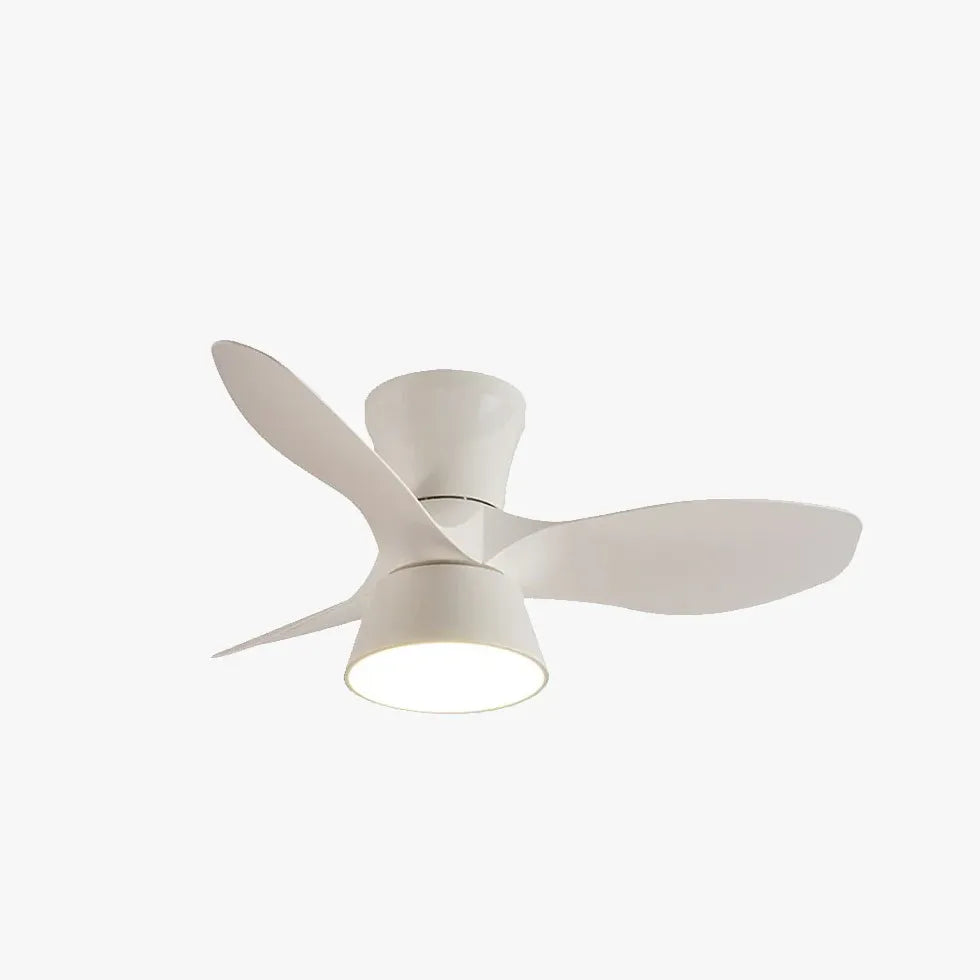 Drei-Blatt-minimalistische Deckenventilator mit Licht