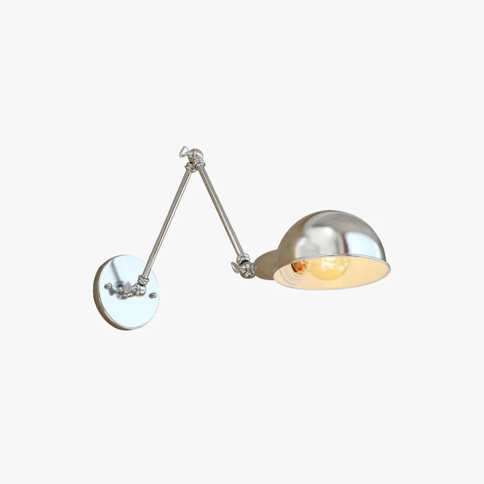 Wand Leselampe schwenkbar im Vintage-industriellen Design - Clowas.de