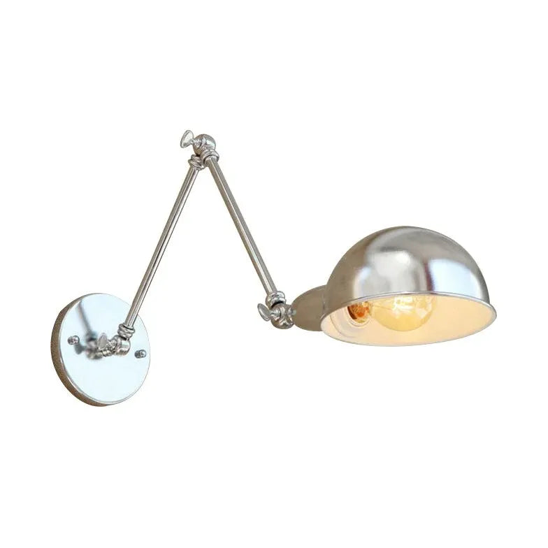 Wand Leselampe schwenkbar im Vintage-industriellen Design - Clowas.de