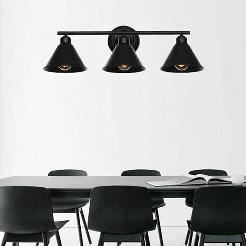 Wandlampe Industrial Style mit schwarzem Metallrahmen - Clowas.de