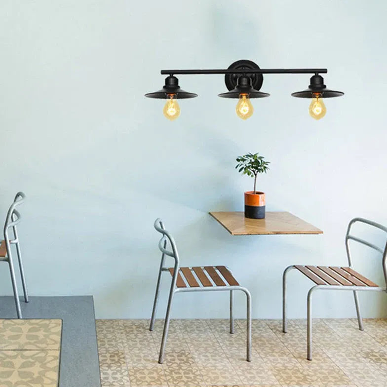 Wandlampe Industrial Style mit schwarzem Metallrahmen - Clowas.de