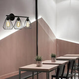 Wandlampe Industrial Style mit schwarzem Metallrahmen - Clowas.de