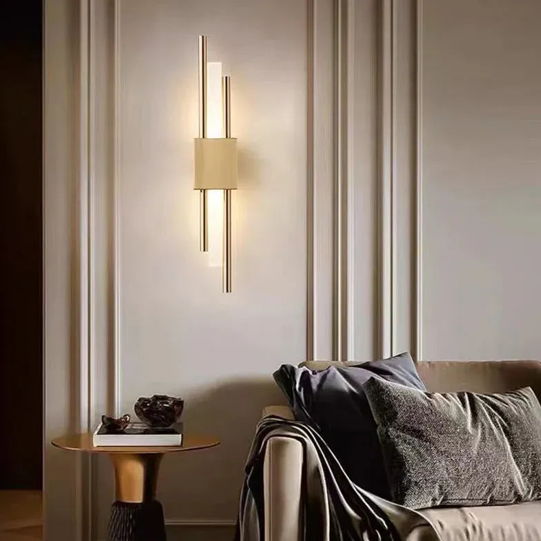 wandleuchte 2-flammig weiß elegante nordische moderne - Clowas.de