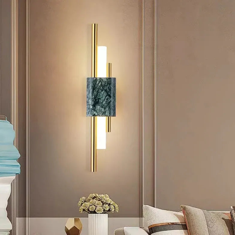 wandleuchte 2-flammig weiß elegante nordische moderne - Clowas.de