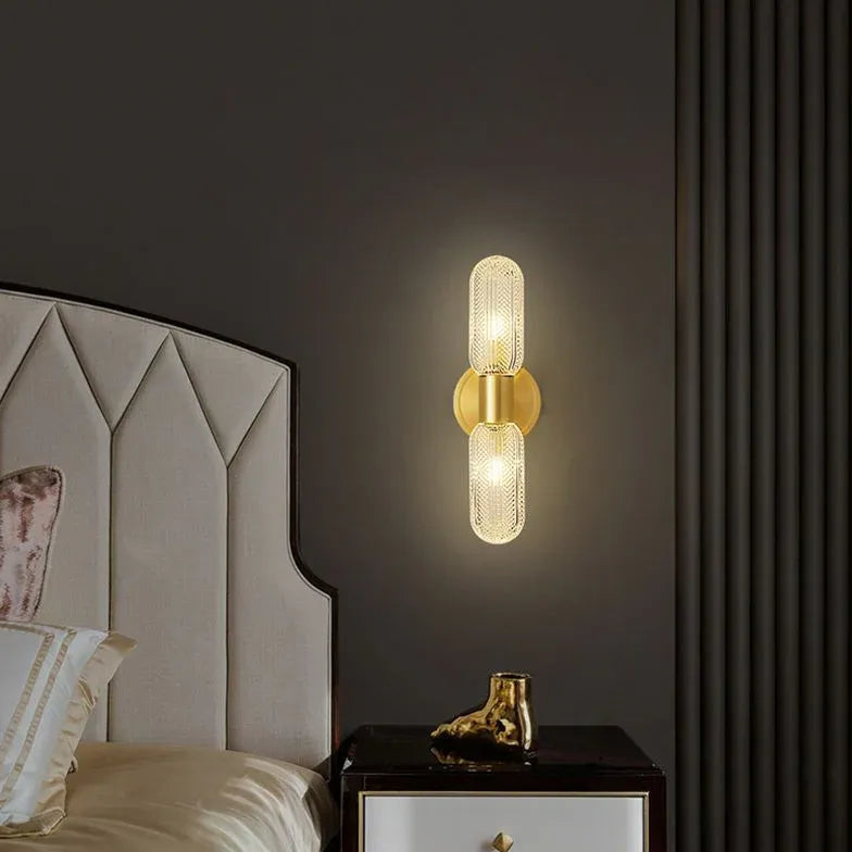 Wandleuchte Art Deco moderne elegante Glasgestaltung - Clowas.de