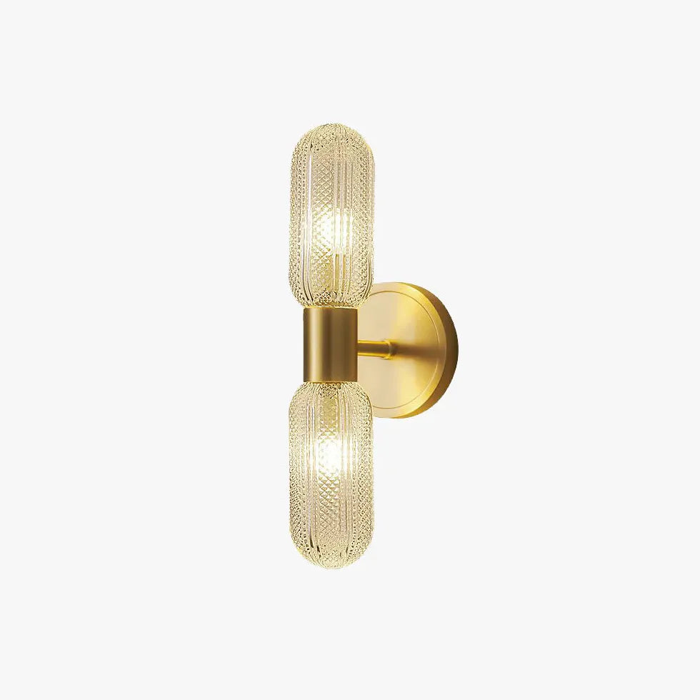 Wandleuchte Art Deco moderne elegante Glasgestaltung - Clowas.de