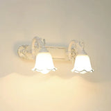wandleuchte badezimmer vintage romantische retro blumenoptik - Clowas.de