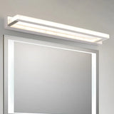 Wandleuchte Badezimmer weiß rechteckige Kristalle Design - Clowas.de