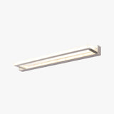 Wandleuchte Badezimmer weiß rechteckige Kristalle Design - Clowas.de