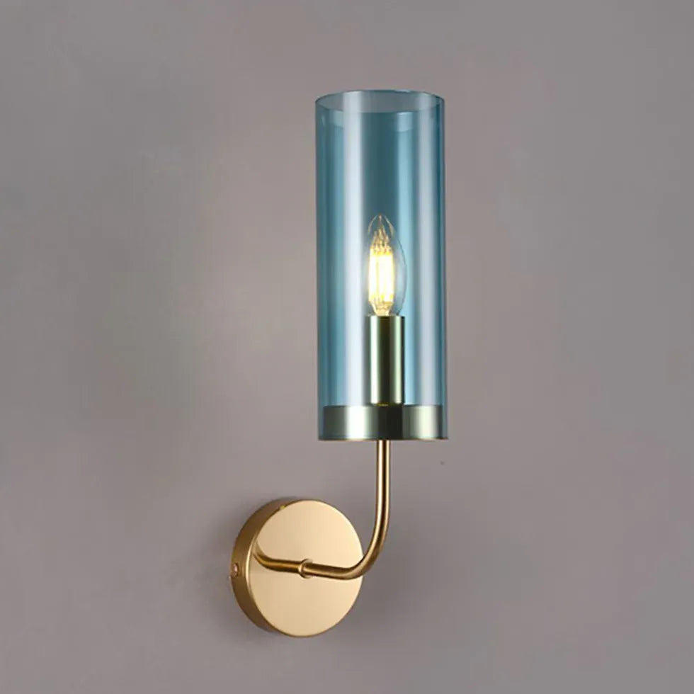 wandleuchte buntes glas modernes nordisches design - Clowas.de