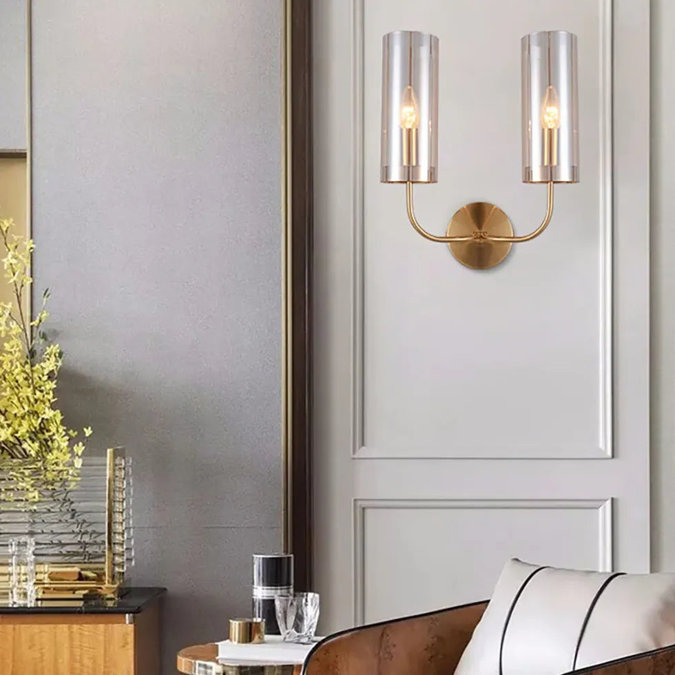 wandleuchte buntes glas modernes nordisches design - Clowas.de