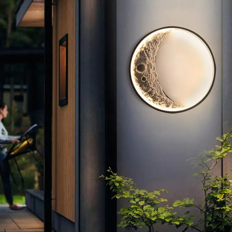Wandleuchte Design Rund für den Gartenbeleuchtung - Clowas.de