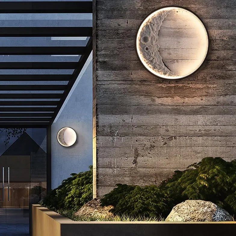 Wandleuchte Design Rund für den Gartenbeleuchtung - Clowas.de