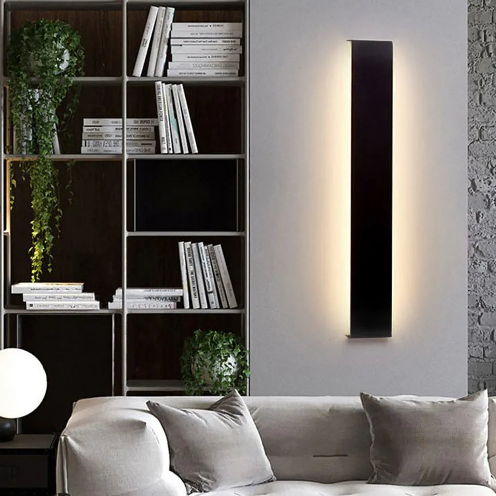 wandleuchte eckig schwarz rechteckig modernes design - Clowas.de