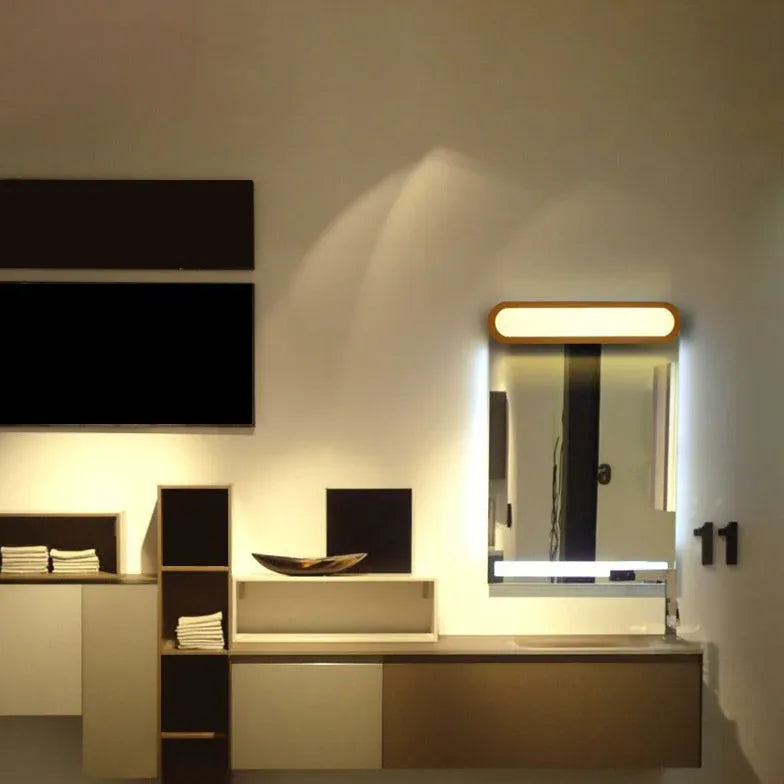wandleuchte flach led Moderne oval minimalistisch - Clowas.de