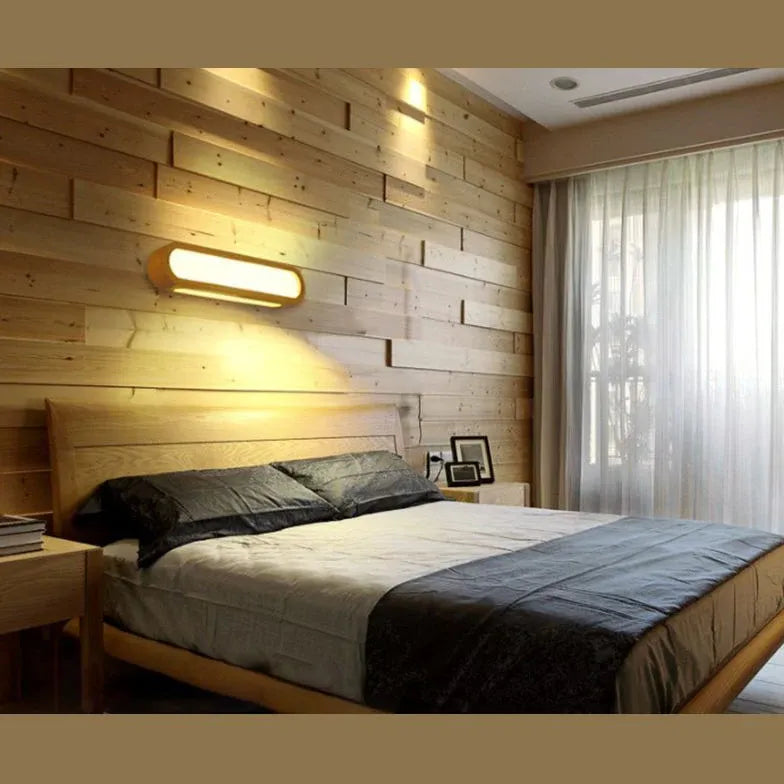 wandleuchte flach led Moderne oval minimalistisch - Clowas.de