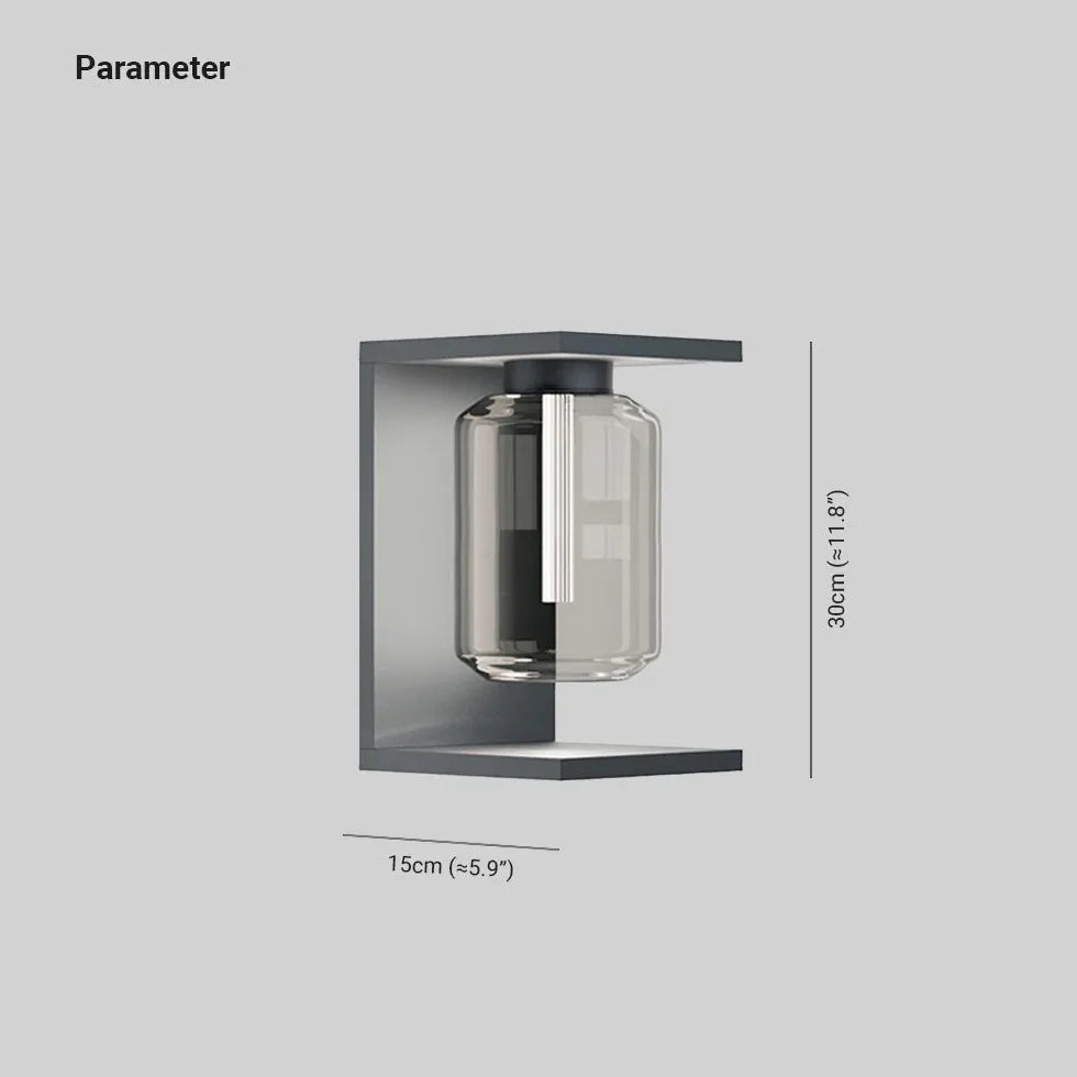 wandleuchte glas modern stilvolle beleuchtung für außen - Clowas.de