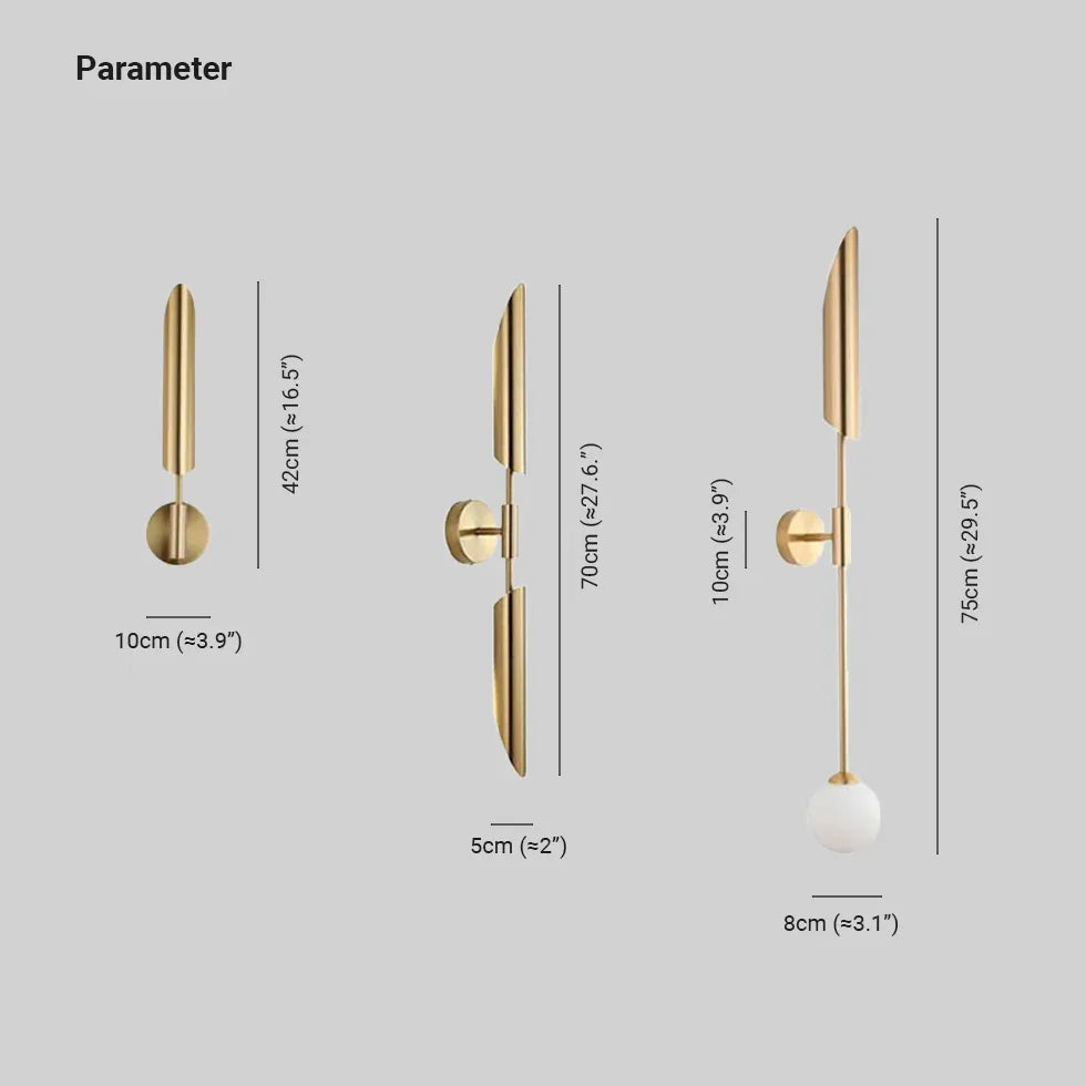 wandleuchte gold ohne stromanschluss nordisch minimalistisch elegant - Clowas.de