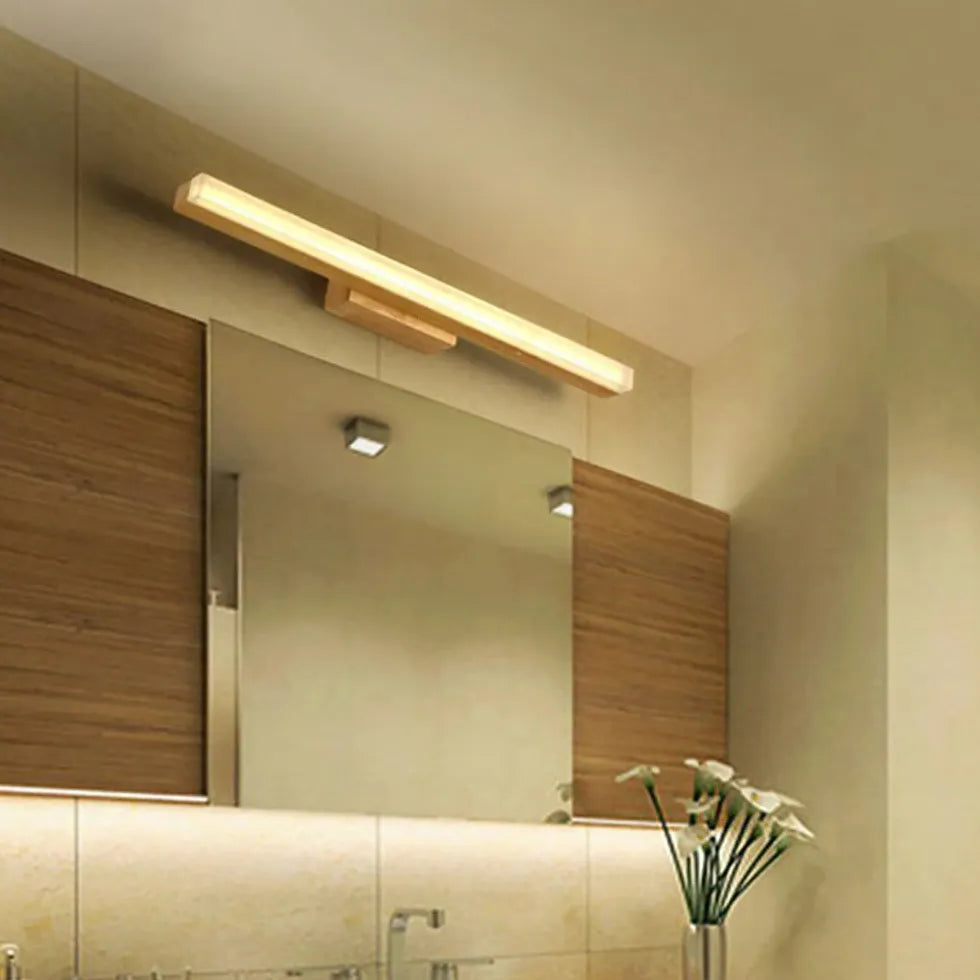 Wandleuchte Holz Vintage im modernen Natur Stil - Clowas.de