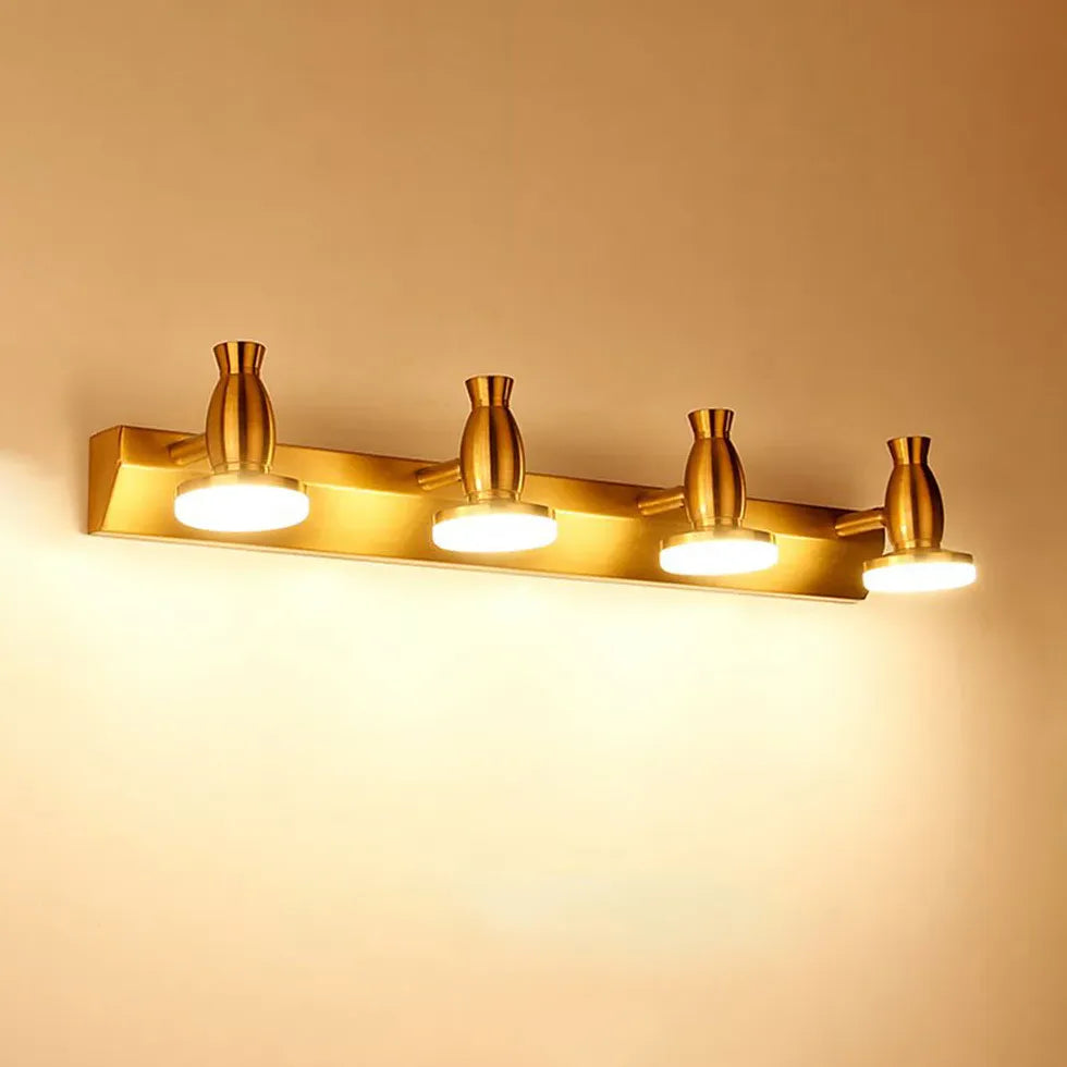 Wandleuchte innen gold mit mehrarmigem Design - Clowas.de